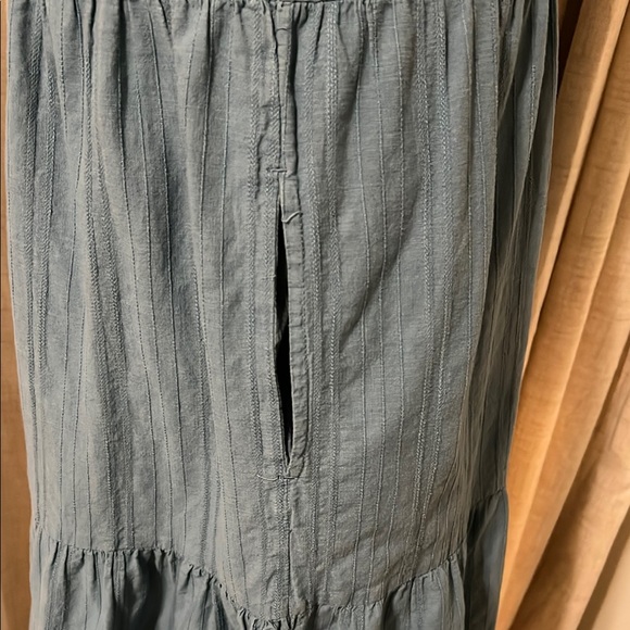 Universal Thread Blue Maxi Sundress Flutter Sleeves S - Picture 5 of 6